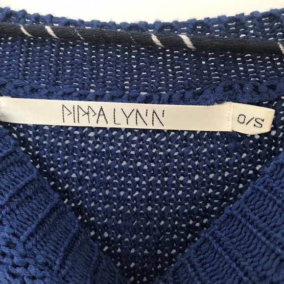 LF Royal Blue Cut-Out Sweater 💙 - Picture 4 of 4